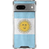 Argentina Flag Distressed Google Pixel 8a Clear Case